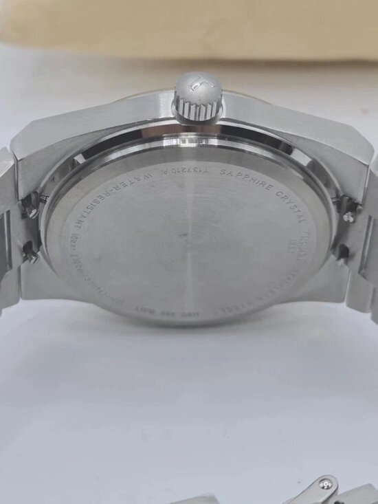 Tissot PR100 Diamond Womens Watch 36mm Two Tone MOP Dial  display picture 3